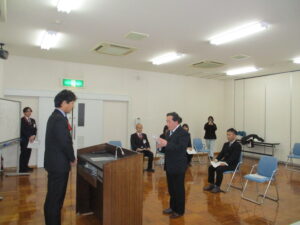 20260126福井市新規就農技術講座入校式